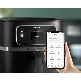 Philips Airfryer Combi XXL Connected HD9880/90 Schwarz