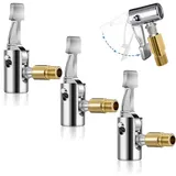 nuluxi 3 Stück 8mm Autoventil Adapter, Bosch Easy Pump Autoventil Hebelstecker Luftpumpe Adapter Air Chuck Autoventil Adapter Reifen Ventil Luftpumpe Clip Fahrrad Ventil Adapter für Reifenventile