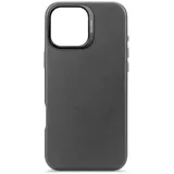 decoded iPhone 16 Pro Max Leder Case schwarz