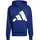 adidas Essentials Big Logo French Terry Hoodie Dark Blue / White 2XL