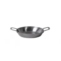 HOT WOK Paella-Pfanne Ø 30 cm Carbonstahl schwarz