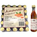 Rauch Amaretto Likör 25 Stück 20% Vol. 0,04l Liqueur Klopfer (39,99 EUR/l)