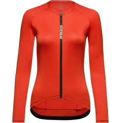 GORE WEAR Damen Trikot Spinshift Langarm Trikot, fireball, 38