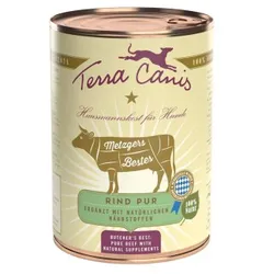 Terra Canis Fleisch PUR 6x400g Rind pur