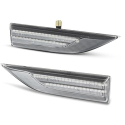 LED SEITENBLINKER Klar LED Seitenblinker für VW Bus Transporter T6 Bulli