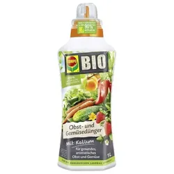 COMPO BIO Obst- und Gemüsedünger, 1 Liter, 22248