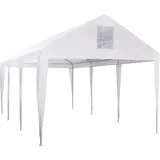 TrendLine Ersatzdach zu Großraumzelt 300 x 600 cm weiß Pavillon Ersatzdach