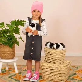 Teddy-Hermann Meerschweinchen schwarz/weiß