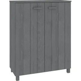 vidaXL HAMAR 85 x 108 x 40 cm dunkelgrau / grau