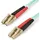 Startech 450FBLCLC1 OM4 Duplex Multimode Glasfaserkabel, 1 m Türkis