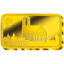 Goldbarren-Edition "Bayerische Wahrzeichen" - Ihr Start "Frauenkirche München"