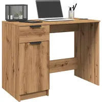 VidaXL Schreibtisch Artisan-Eiche 100x50x75 cm Holzwerkstoff