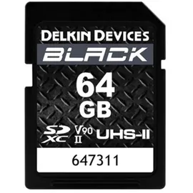 Delkin Devices Delkin BLACK 64GB SDXC UHS-II V90