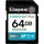 Kingston Canvas Go! Plus Gen4 64GB SDXC Speicherkarte (200 MB/s, C10 UHS-I U3 V30)