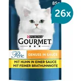 Purina Gourmet Perle Genuss in Sauce mit Huhn