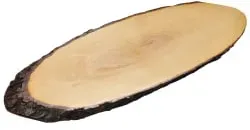 Kesper Rinden-Servierbretter 6120213 , Länge: ca. 50-59 cm