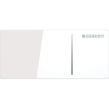 GEBERIT Betätigungsplatte Sigma 70 (Ersatzteil, Farbe Glas weiß, für 2-Mengen-Spülungen) 242813SI1