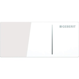 GEBERIT Betätigungsplatte Sigma 70 (Ersatzteil, Farbe Glas weiß, für 2-Mengen-Spülungen) 242813SI1