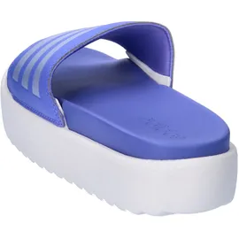 Adidas Platform adilette Semi Cobalt Blue / Blue Spark Met. / Core White 39