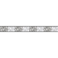 A.S. Création selbstklebende Bordüre Stick ups 5,00 m x 0,05 m grau schwarz weiß Made in Germany 905024 9050-24