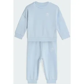 adidas LOOSE CREW Trainingsanzug blau 86