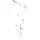 Hansgrohe Crometta S Showerpipe 240 1jet EcoSmart Reno chrom 27270000