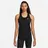 Nike Dri-Fit Racerback Tanktop Damen-Schwarz, Größe XS