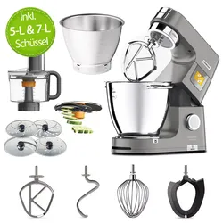 Kenwood Titanium Chef Patissier XL Küchenmaschine mit Zubehör