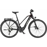 KTM MACINA SPORT SX ELITE - 28 Zoll 400Wh 10K Trapez - transparent red (grey+chrome orange) - 56 cm