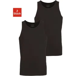 Tanktop, (2er-Pack), Gr. XXL, schwarz, , 25934950-XXL