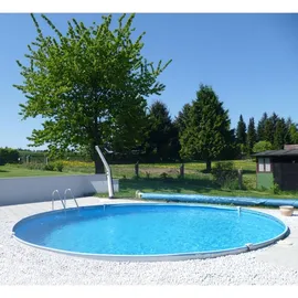SUMMER FUN Stahlwandpool rund Exklusiv 600 x 120 cm
