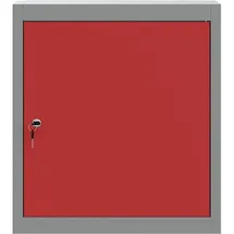 vidaXL Werkzeugschrank mit Regal Rot 50x20x55 cm