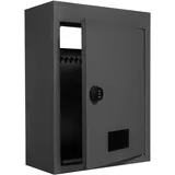 Vevor Mauerdurchwurf Briefkasten schwarz