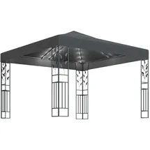 vidaXL Pavillon 3 x 3 m inkl. 4 Seitenteile Anthrazit