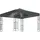 vidaXL Pavillon 3 x 3 m inkl. 4 Seitenteile Anthrazit