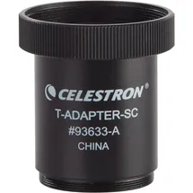 Celestron 93633-A SLR or DSLR T-Adapter (C5, 6, 8, 9.25, 11, 14), Black