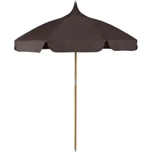 Ferm Living Lull Ø 200 cm Dunkelbraun