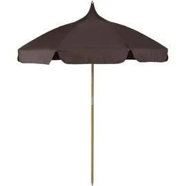 Ferm Living Lull Ø 200 cm Dunkelbraun