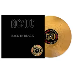 Back In Black/gold vinyl