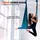 Vevor Aerial Yoga Hängematte Set 5 x 2,8 m, Grün Aerial Yoga Swing Air Fliegen, Yoga-Schaukel Hammock Swing 1000 kg Max. Tragfähigkeit, inkl. Yoga-Socken & Stahlkarabiner, Anti-Gravity-Übungen