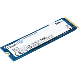 Kingston NV3 NVMe SSD 500GB, M.2 2280 / M-Key / PCIe 4.0 x4 (SNV3S/500G)