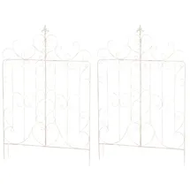 CLP Rankgitter Mandevilla 2er Set 100 x 200 cm Eisen