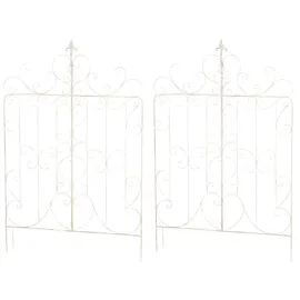 CLP Rankgitter Mandevilla 2er Set 100 x 200 cm Eisen