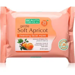 Beauty Formulas Apricot feuchte Feuchttücher 25 St.