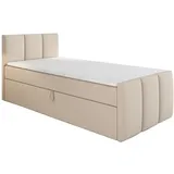 A&J MöbelLand MOREN 80 x 200 cm Beige