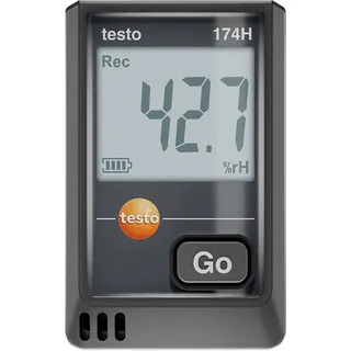 TESTO 0572 1741 02 174 H Temperatur-Datenlogger, Luftfeuchte-Datenlogger -20 bis 70 °C 0 bis 100% rF