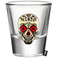 Sierra Tequila Glas Sierra Tequila Shotglas Totenkopf Mann geeicht 2cl