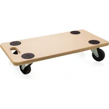 BITUXX Transportroller Rollbrett Umzugsroller Allzweckroller Rechteck MDF 58 x 28,5 bis 200Kg