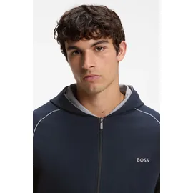 Boss Mix&Match Kapuzensweatjacke Herren Dunkelblau S