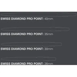 Target Darts Target Swiss Diamond Pro Gold Points, Dartspitzen | 35mm